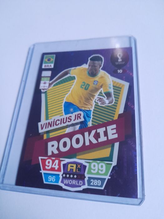 Karta kolekcjonerska world cup qatar 2022 Vinicius JR