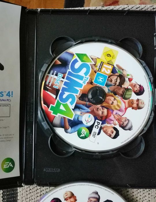 The Sims 4 PC DVD i MAC wersja oryginalna 2 płytowa instrukcja MAC OS