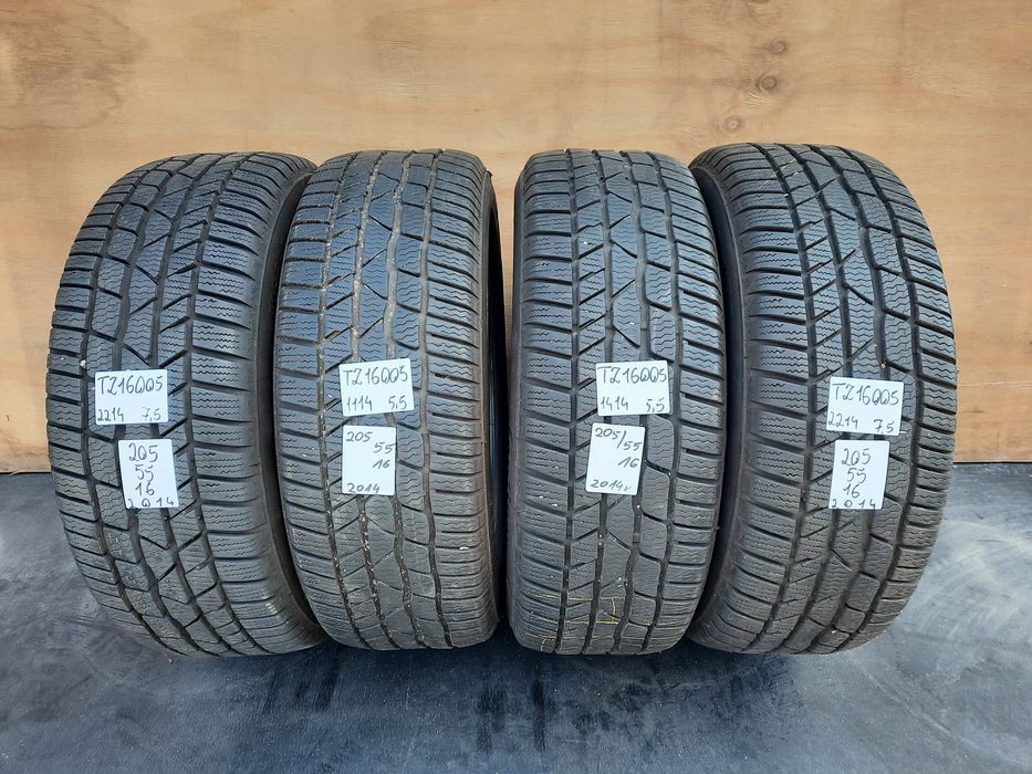 Opony zimowe 205/55R16 91H Continental WinterContact TS 830P | 7,5 mm