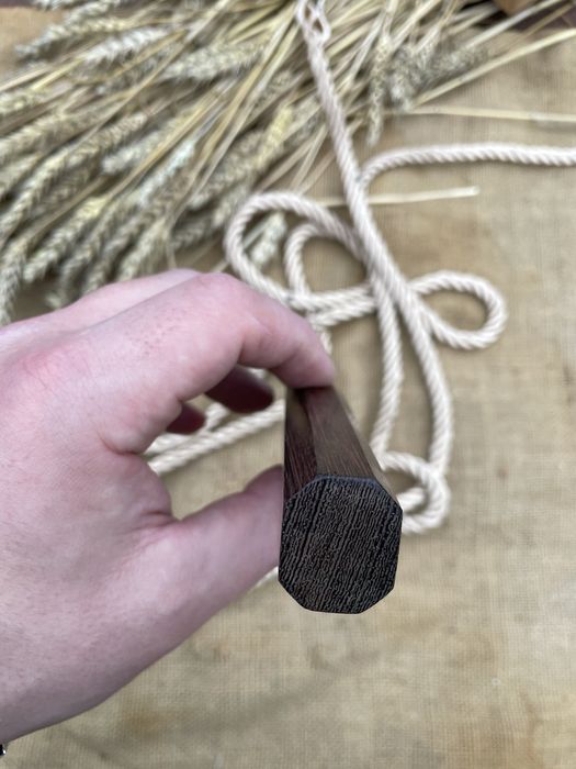 Кований ніж накірі з сталі N690 62-63hrc+кріо, ручної роботи з венге