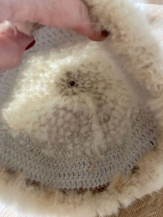 Ochnik Czapka damska  z królika z jenotem