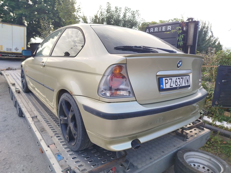 Bmw E46 Compact klapa tył tylna kompletna stan bdb wysyłka