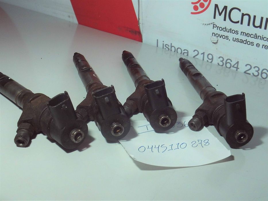 Injector Usado Ref. 0445110278 - Hyundai/Kia - 2.5Crd H1/Sorento |