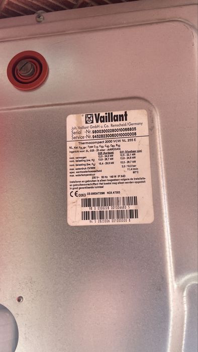Vaillant Thermocompact 2000 VCW  NL 255 E