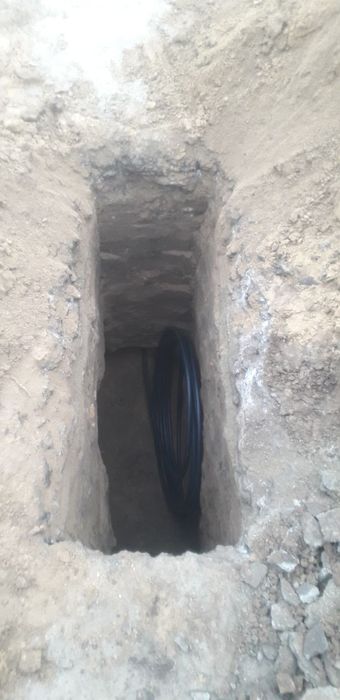 Водопровод. Частный сектор. Замена трубы в земле без раскопки грунта