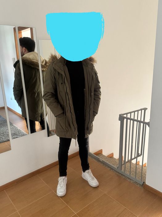 Parka Bershka como nova tamanho s