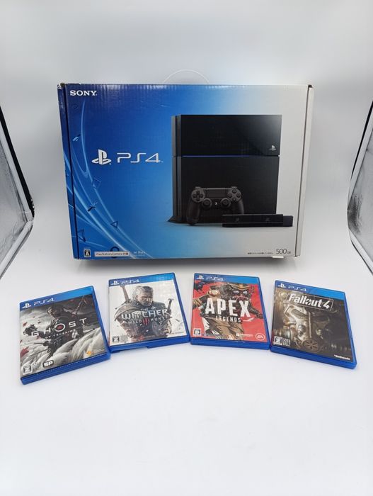 Konsola Sony PlayStation 4 Jet Black 500 GB Kamera Gry