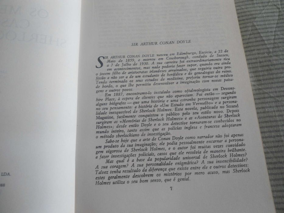 Os melhores Casos de Sherlock Holmes de Arthur Conan Doyle