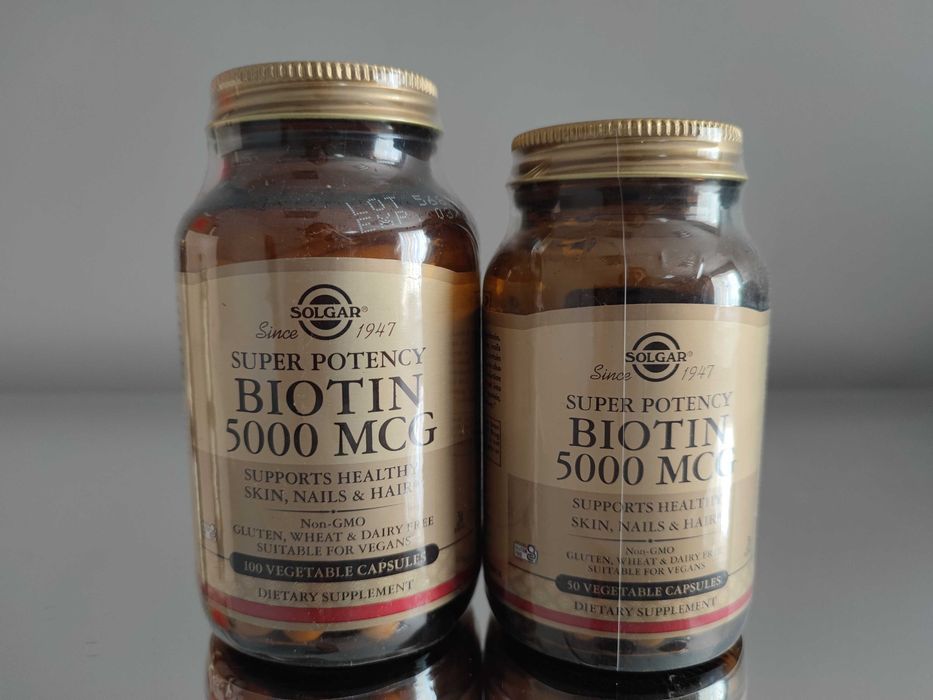 Біотин Солгар, Biotin Solgar 300 мкг 5000 мкг 10000 мкг