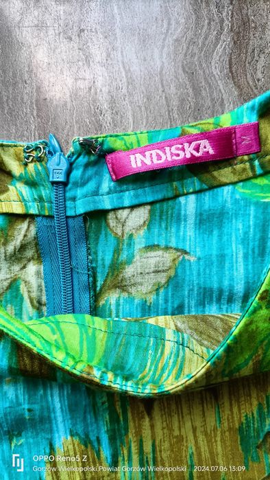 Śliczna bawełniana sukienka na lato. Indiska