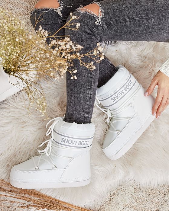5 KOLORÓW 36 37 38 śniegowce 39 40 jak moon boot krótkie na platformie