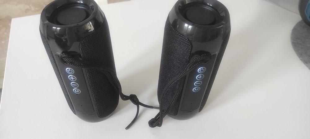 Głośnik BT T&G komplet 2 sztuki stereo TWS 5W Nowe