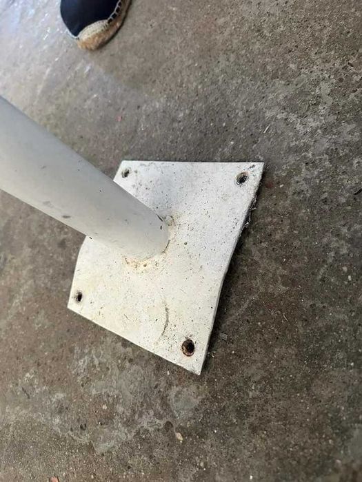 Candeeiros p/Exterior brancos 145 cm