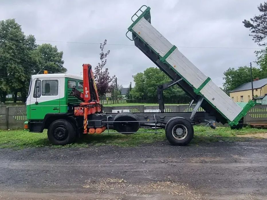 MAN 17.232  MAN 17.232 HDS PALFINGER, Wywrotka