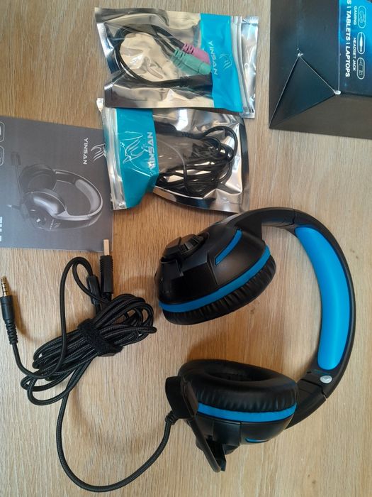 Zestaw słuchawkowy gamingowy słuchawki do gier yinsan tm-7