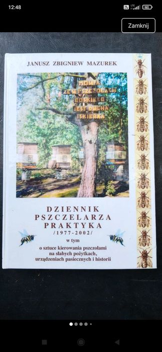 Mazurek Dziennik pszczelarza praktyka