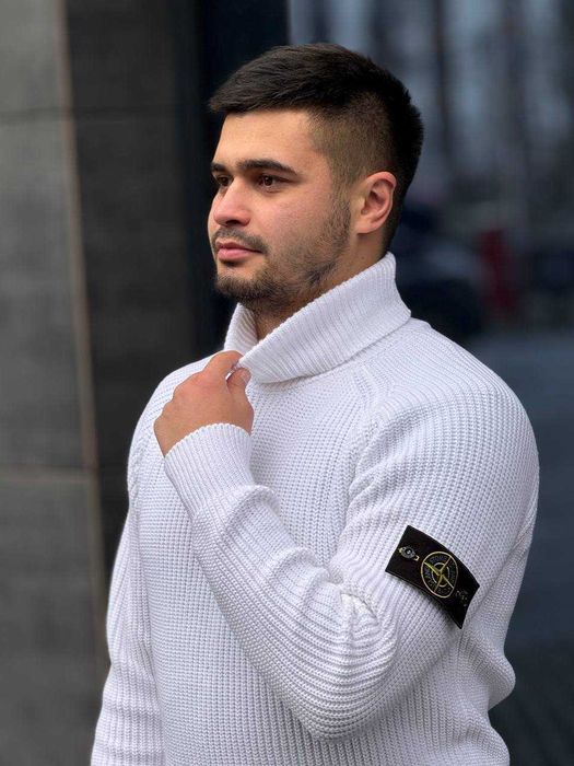 ‼️Sale‼️ Гольф вязка Stone Island | Стон Айленд мужская кофта| 1к1