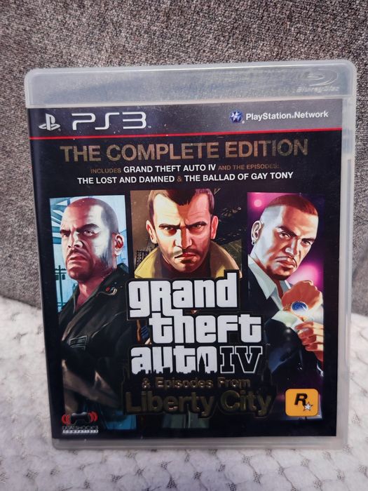 GTA Grand theft auto the complete edition PS3 ENG stan BDB