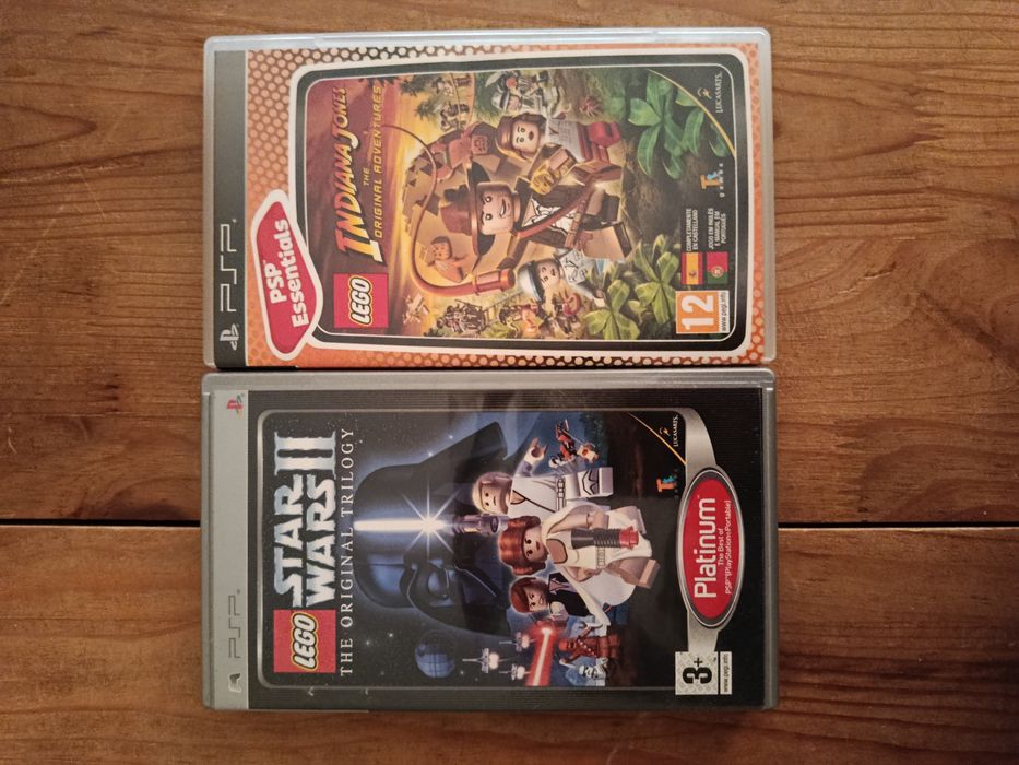 Conjunto jogos Lego psp