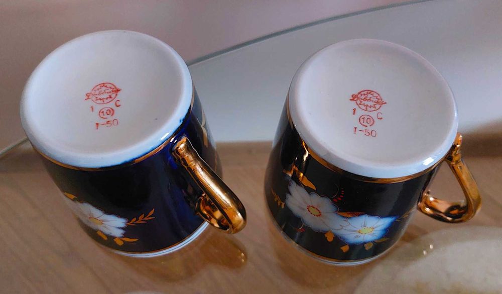 Фарфор кобальт Довбыш СССР