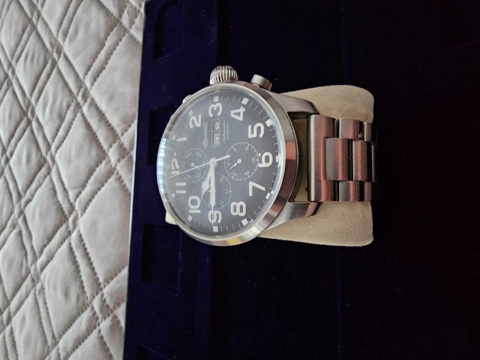 Relogio Ingersoll Conometro Automatico Serie Edicao Limitada Em Aco