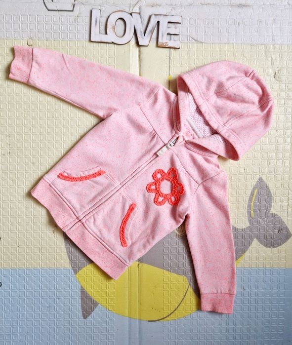 Спортивна кофта Nutmeg дівчинка 3-4 р світшот худі батнік