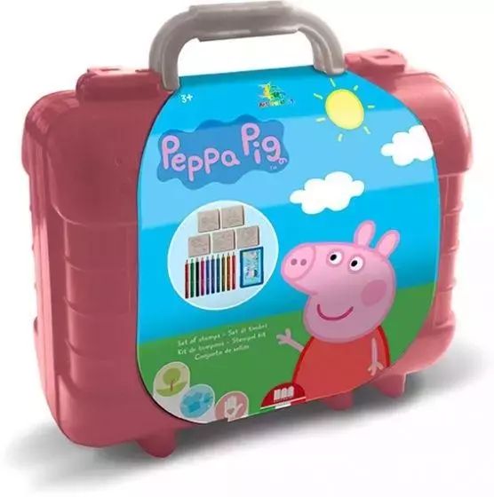 Świnka Peppa - pieczątki travel set. Multiprint. Nowy Produkt