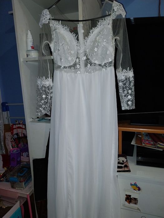 Sukienka ślubna rozmiar S