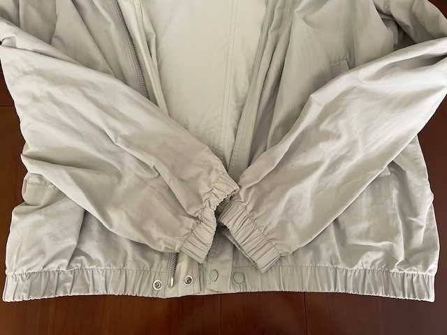 Parka Dupla Face Lacoste Cinzenta tam. M