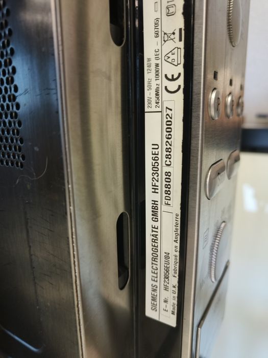 siemens hf23056eu 27 litros