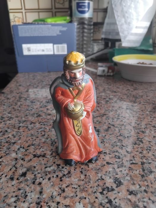 Conjunto de figuras de presépio