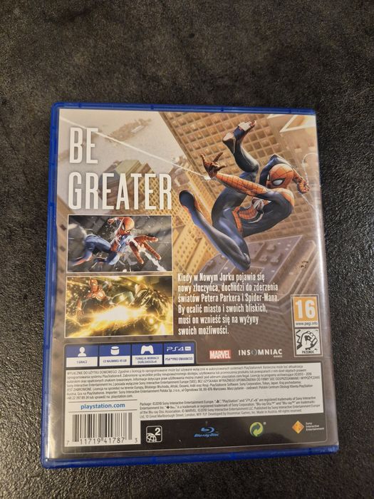 Spider-Man Marvel na PS4 PL