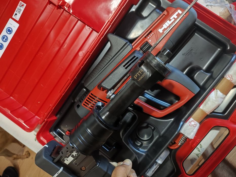 Hilti DX 76 PTR – Pistola de Fixação de Alta Performance + Acessórios