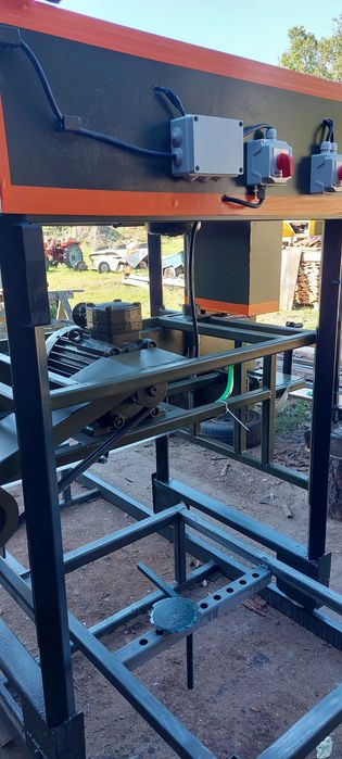 Trak taśmowy poziomy | Silnik 5 kW | Torowisko 9m | Szerokość 90cm