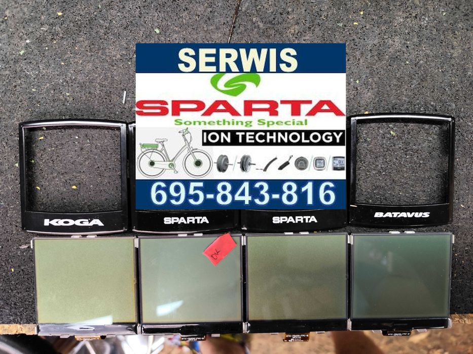 system ion sparta koga batavus hercules wymiana lcd dopisanie kodowanie serwis ion