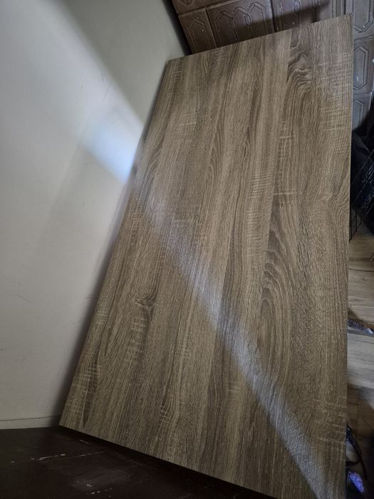 Biurko VANDBORG 60x120 kolor jasny dąb/czarny