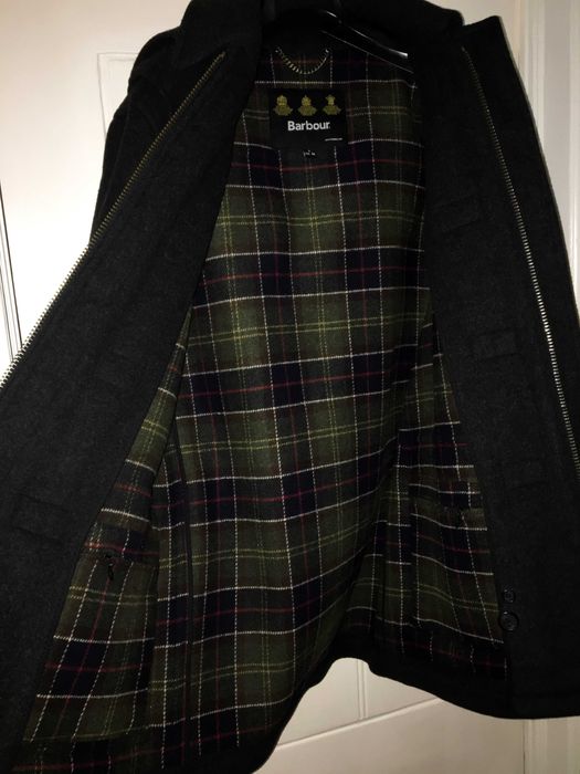 Casaco "Barbour" em feltro