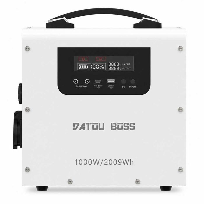 Зарядна станція Datauboss портативна з низьким рівнем шуму LiFePo4 2009 Вт*г