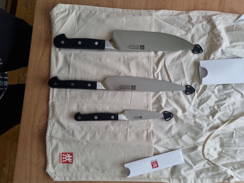 Komplet 3 noży kuchennych ZWILLING PRO