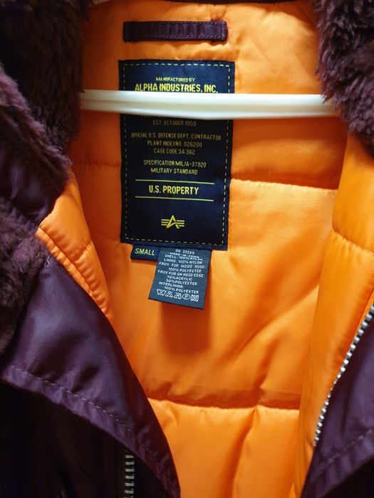 Парка зимняя куртка Аляска N-3 B от Alpha Industries