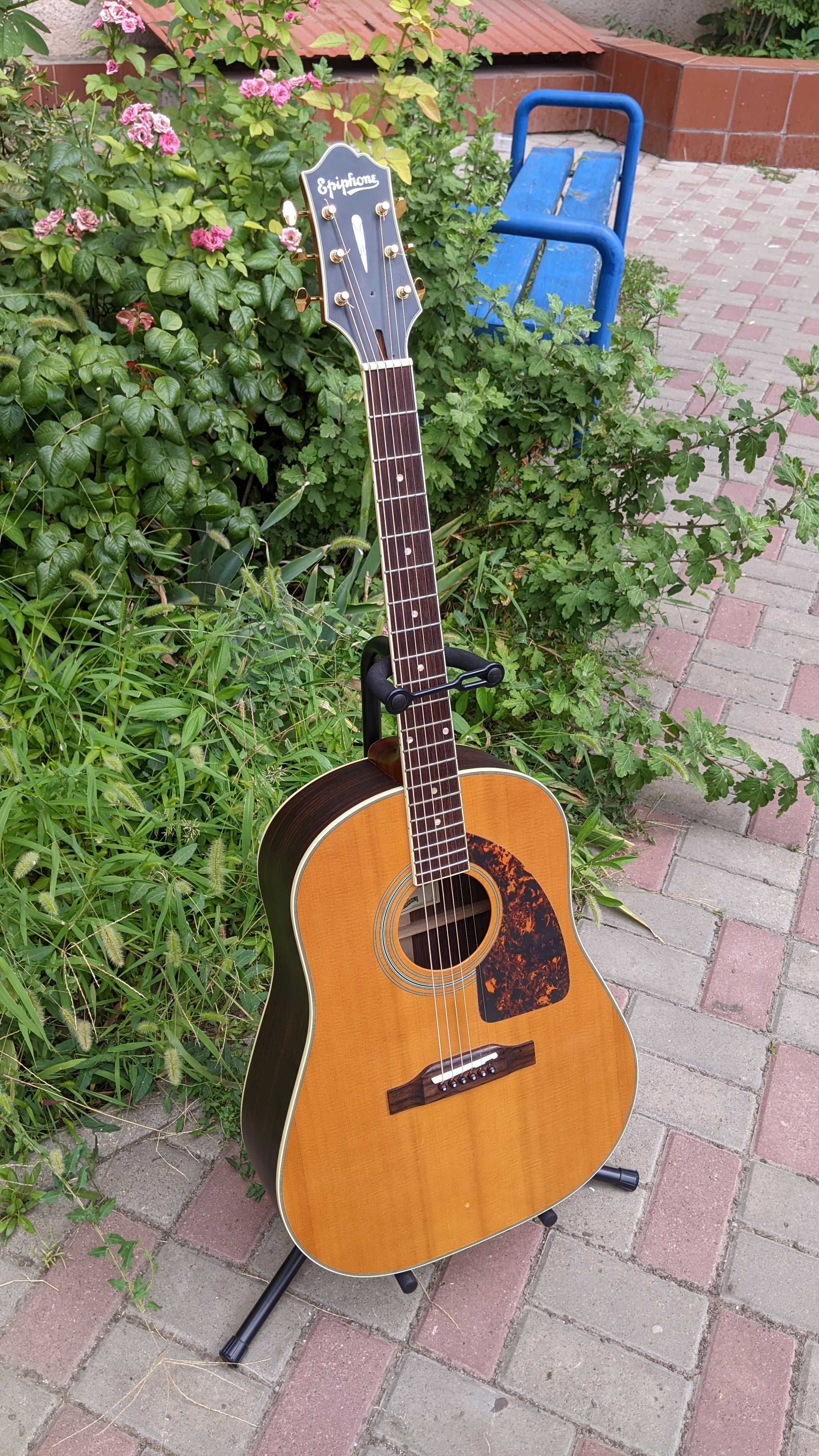 All-solid массив полностью из цельного дерева Epiphone AJ-500 RNS: 28 ...