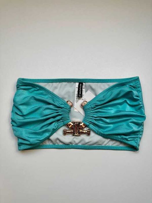 Góra Strój kąpielowy, bikini top Prettylittlething zdobienie, klamra S