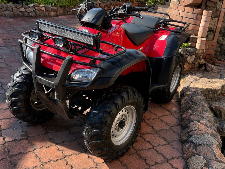 Квадроцикл HONDA RANCHER TRX 400 с лафетом
