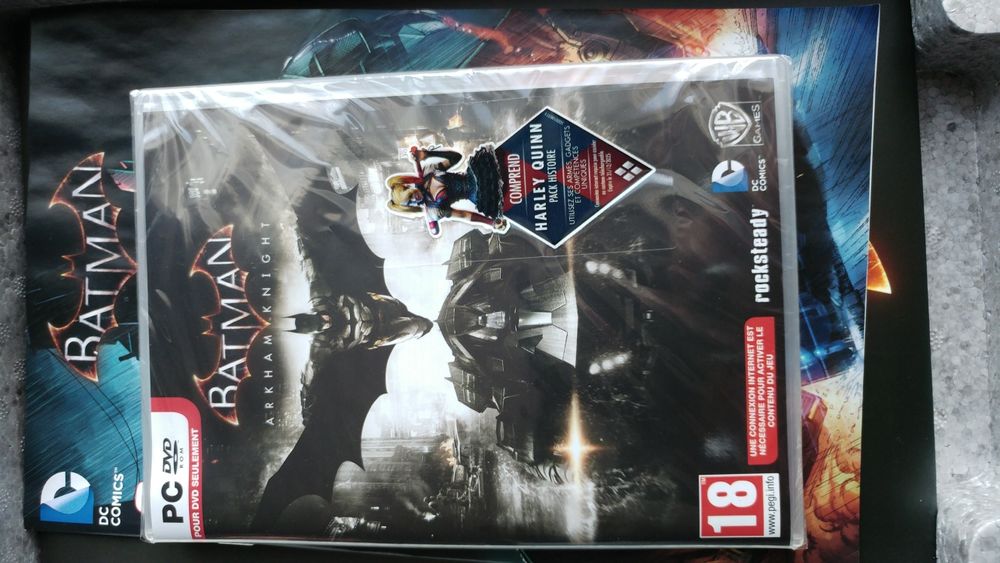 Gra PC Batman Arkhan Knight Limited Edition. Figurka Batman+Joker.