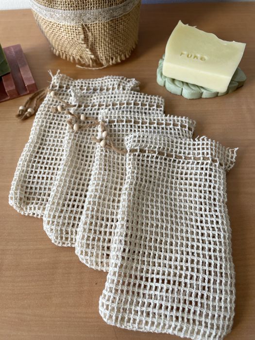 Bolsas de rede de algodão