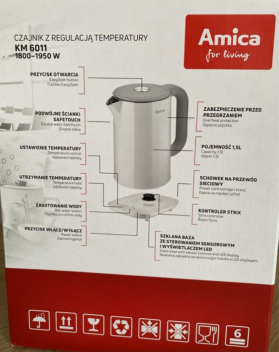 Електрочайник з регулюванням температури