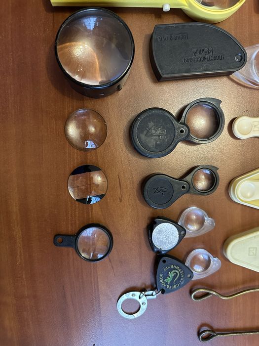 Лупа, увеличительное стекло  ссср