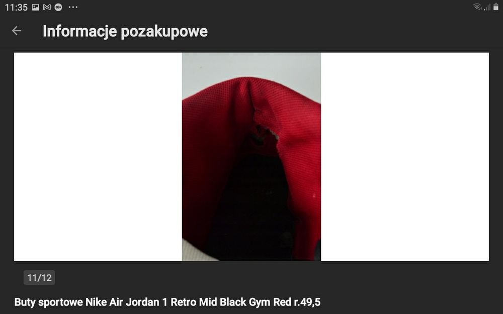 Buty nike air jordan 1 retro mid 49,5  15  33cm