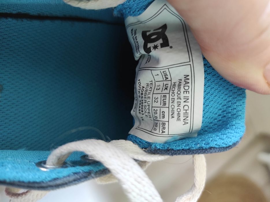 Trampki chłopięce DC shoes