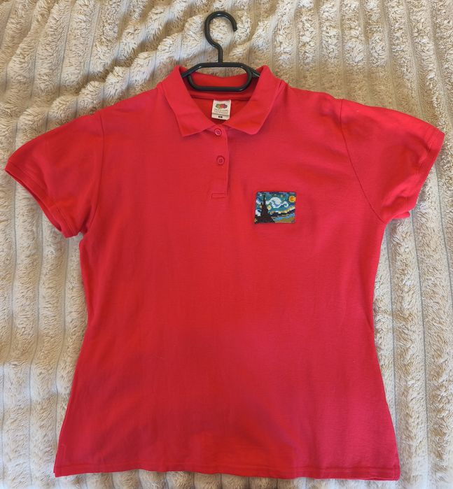 Ręcznie haftowana koszulka